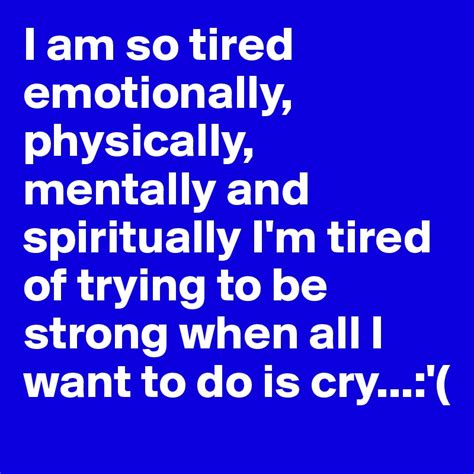 Am I physically or mentally tired?