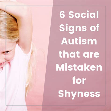 Am I shy or autistic?
