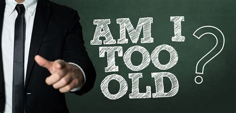 Am I too old to blog?