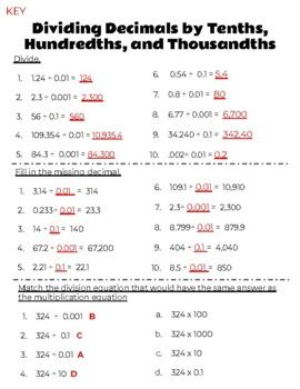 Are 0.01 and 0.001 the same?