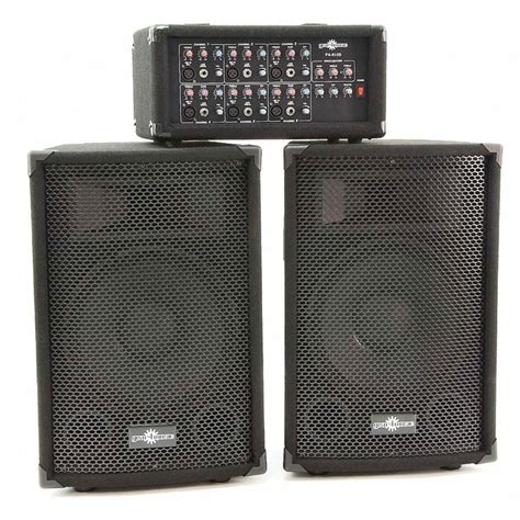 Are 200W speakers loud?