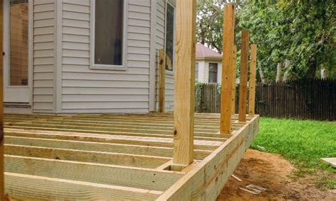 Are 4x2 joists OK for decking?
