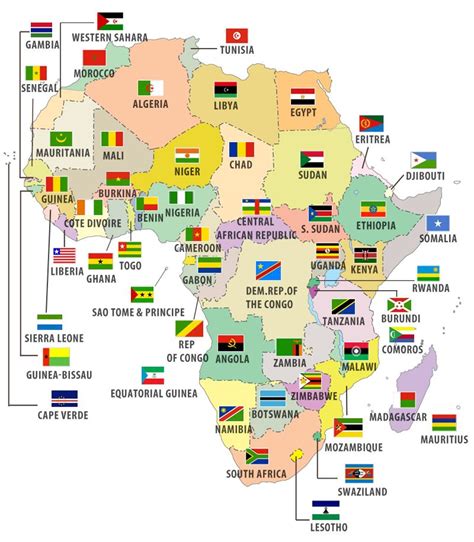 Are 54 countries in Africa?