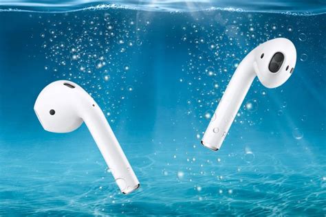 Are AirPods waterproof?