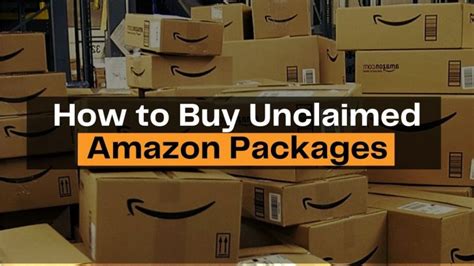 Are Amazon unclaimed boxes real?
