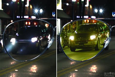 Are Amber lenses good for driving?