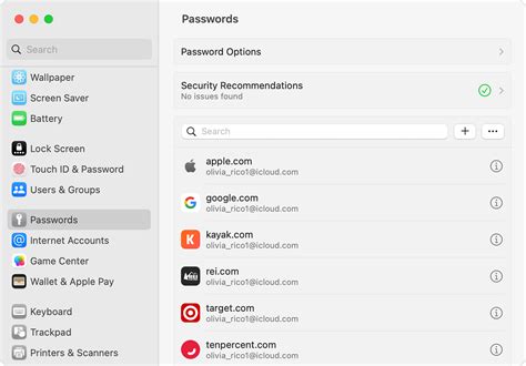 Are Apple passwords stored locally?