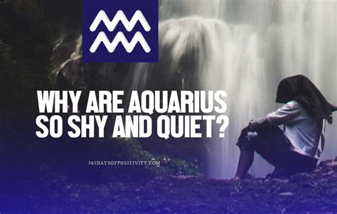 Are Aquarius so shy?