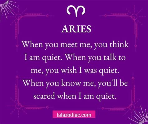 Are Aries quiet or loud?