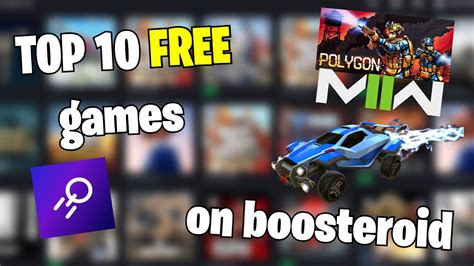 Are Boosteroid games free?