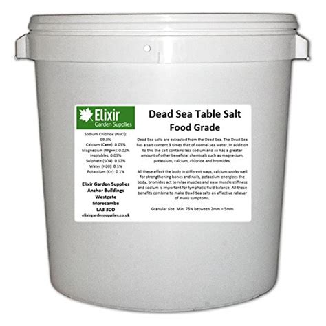 Are Dead Sea salts edible?