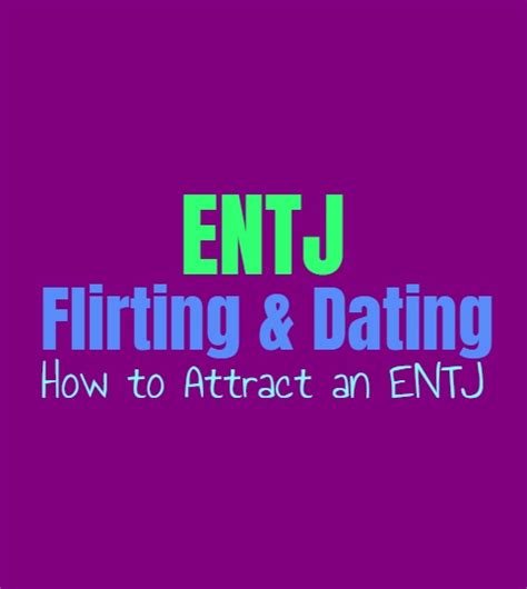 Are ENTJ good at flirting?