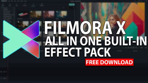 Are Filmora effects free?
