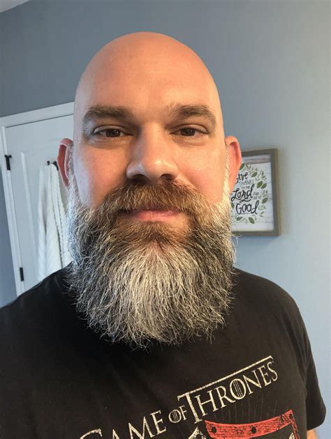 Are GREY beards OK?