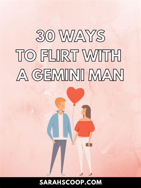 Are Geminis flirty?