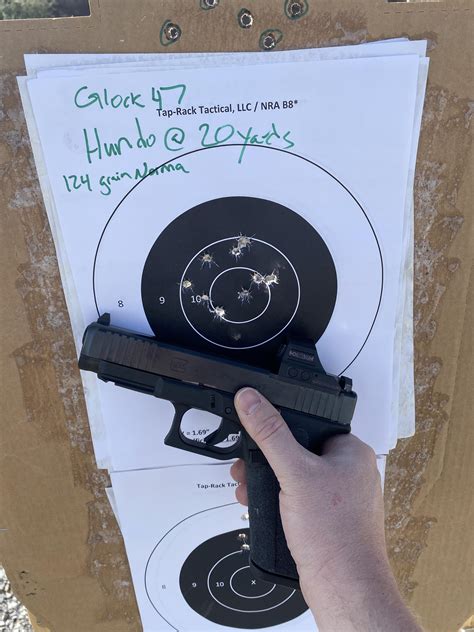 Are Glocks less accurate?