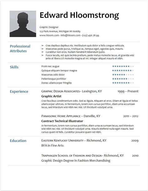 Are Google resume templates good?