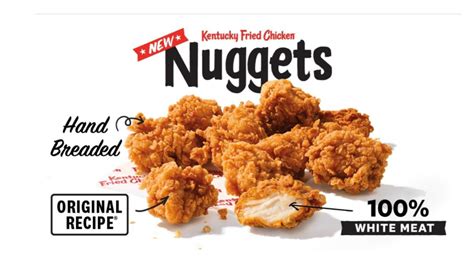 Are KFC nuggets white meat?