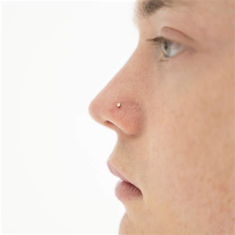 Are L-shaped nose studs bad?