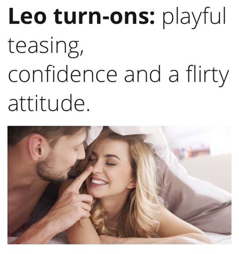 Are Leos flirty?