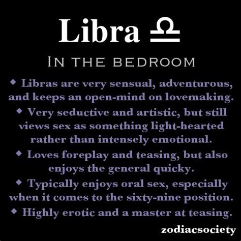 Are Libras amazing in bed?