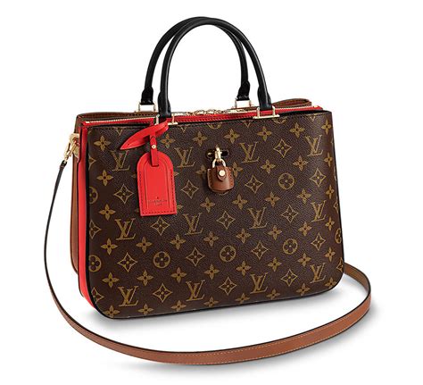 Are Louis Vuitton bags sold in department stores?