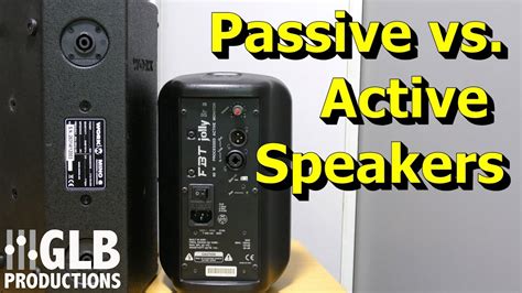 Are PC speakers active or passive?