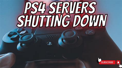 Are PS4 servers shutting down in 2024?