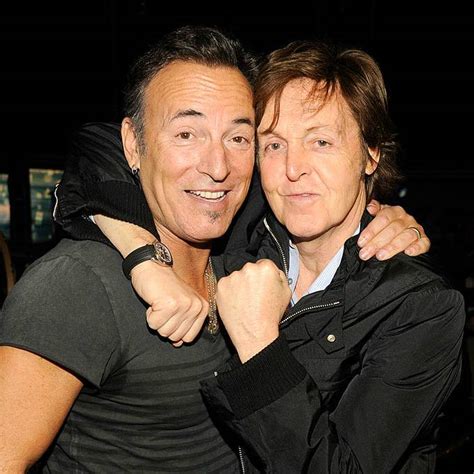 Are Paul McCartney and Bruce Springsteen friends?