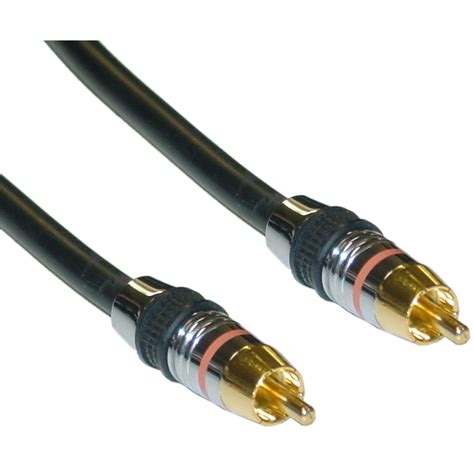 Are RCA cables coaxial?