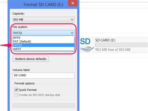 Are SD cards FAT32 by default?