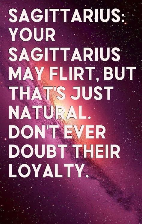 Are Sagittarius naturally flirty?