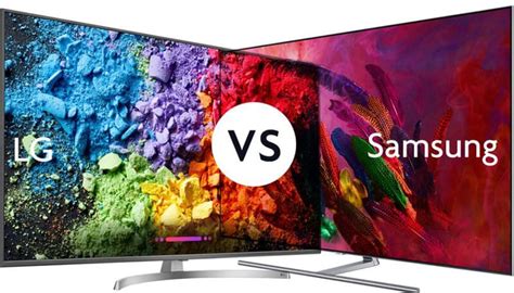 Are Samsung or LG TVs better?