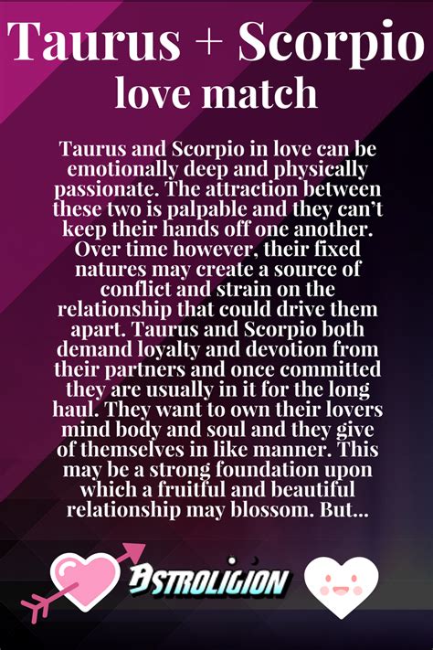 Are Scorpio and Taurus a good couple?