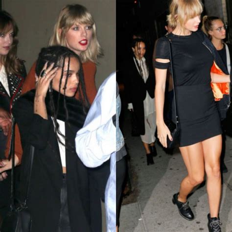 Are Taylor Swift and Zoe Kravitz friends?