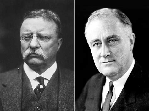 Are Theodore and Franklin Roosevelt related?