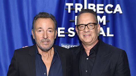 Are Tom Hanks and Bruce Springsteen friends?