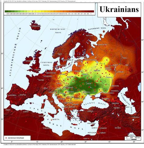 Are Ukrainians and Russians genetically similar?