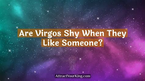 Are Virgos shy?