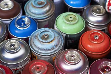 Are aerosol cans recyclable in Canada?