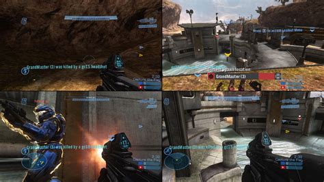 Are all Halo games split-screen?