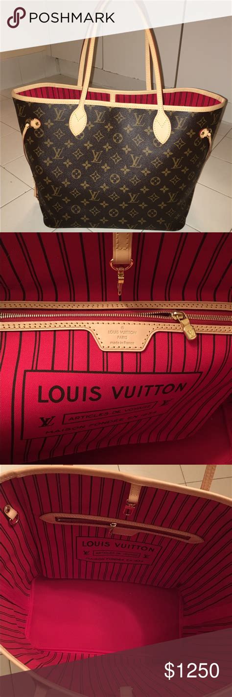 Are all LV bags red inside?