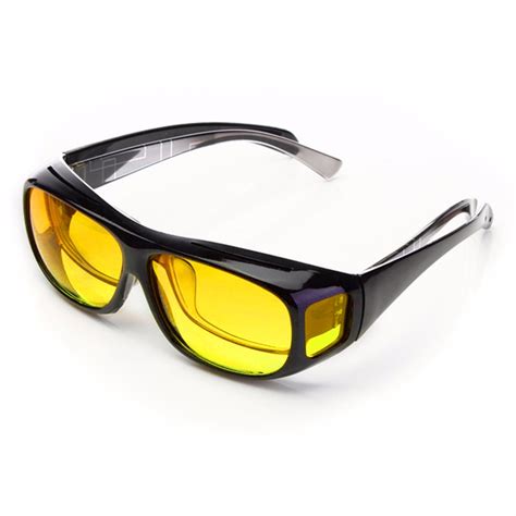 Are all anti-glare glasses yellow?