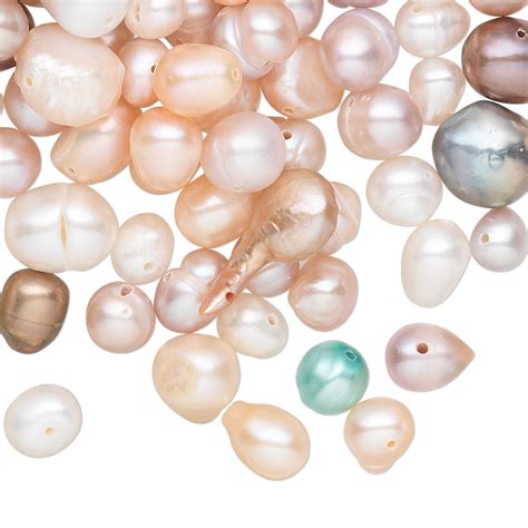 Are all freshwater pearls bleached?