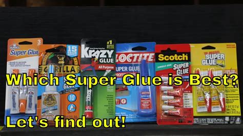 Are all super glues the same?