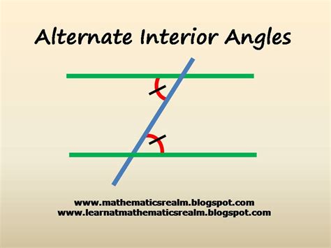 Are alternate angles equal?