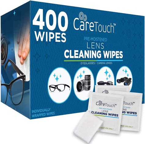 Are antibacterial wipes safe for glasses?