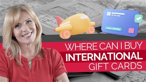 Are any gift cards international?