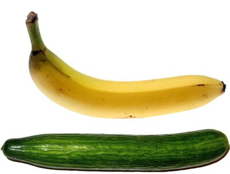 Are bananas cucumbers?