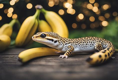 Are bananas good for leopard geckos?